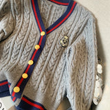Women's V-Neck Knit Sweater