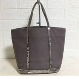Women's Sequin Canvas Tote Bag