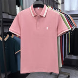 Men's Premium Cotton Polo Shirt | Embroidered Classic Fit