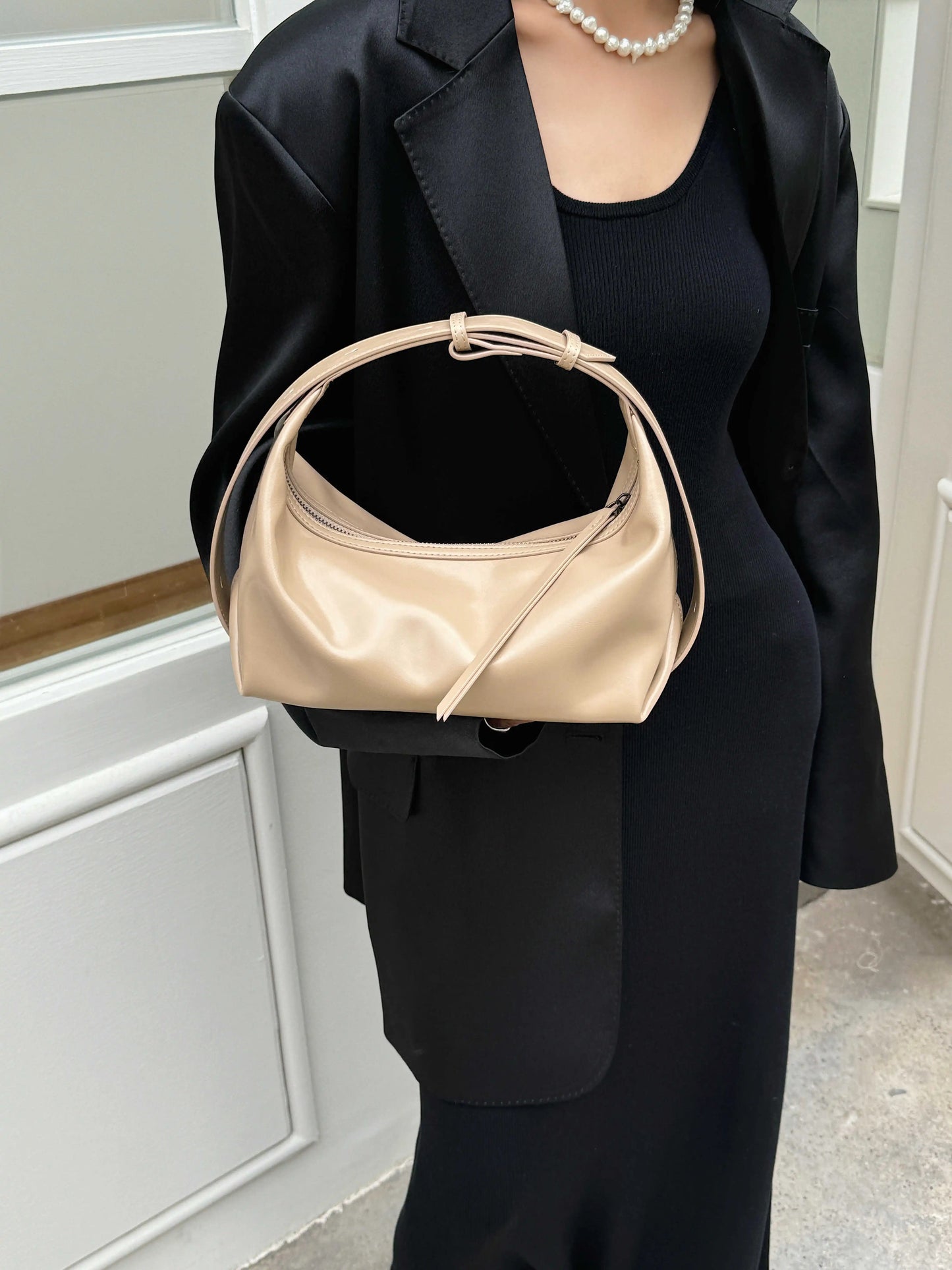 Motingsome Handbag Shoulder Pouch Woman Tote Smooth Cow Leather Crossbody Lady Spring Saddle Red Mini Messenger Purses 2025 New