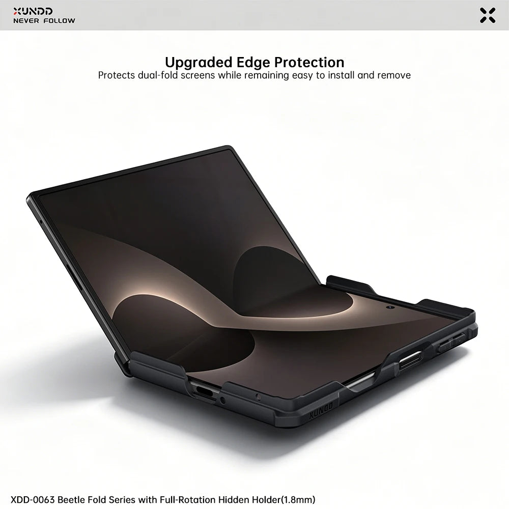XUNDD Galaxy Z Fold 8 Case with Hinge Protection