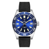 CADISEN New 38mm Diver Mens Watch Japan 8215 Automatic Mechanical Sapphire Glass Date Luminous 100M Waterproof Wrist watch Men