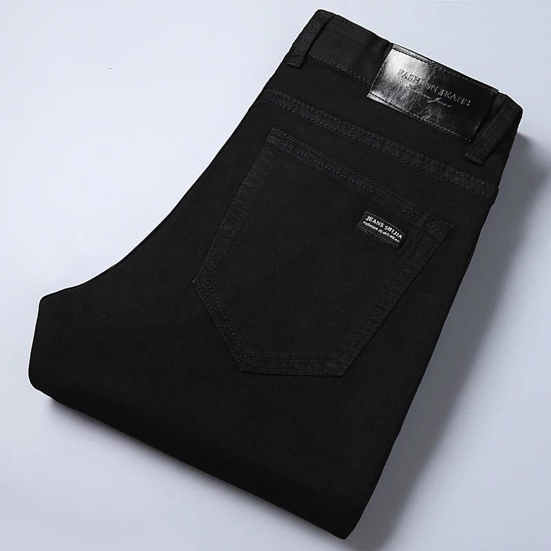 Men’s Classic Straight-Leg Stretch Jeans