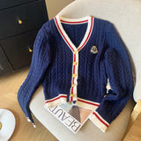 Women's V-Neck Knit Sweater