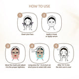 7 Colors Photon Silicone Face LED Mask 3D Facial Beauty Mask Red Light Therapy Skin Care Repair Skin Brightening Wireless Use