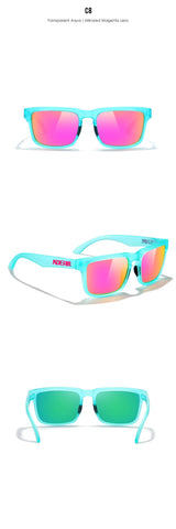 KDEAM Large Size Men's Sunglasses Polarized Photochromic Night Vision Goggles Oversized Sun Glasses With 154mm Width KD332 PLUS