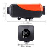 SucceBuy Bluetooth App Control Diesel Air Heater Diesel Heater LCD Diesel Parking Heater for RV Trailer Camper Boat And Indoors