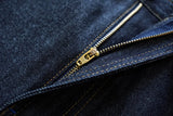 Sauce Zhan SZ6601-10OZ Men Jeans Selvedge Sanforized Denim Jeans Summer Indigo Jeans for Man Regular Fit Straight Leg 10 Oz