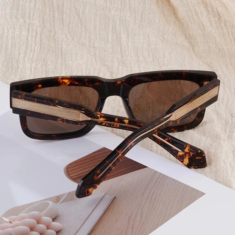 Hemmings Square UV400 Sunglasses – Designer Acetate