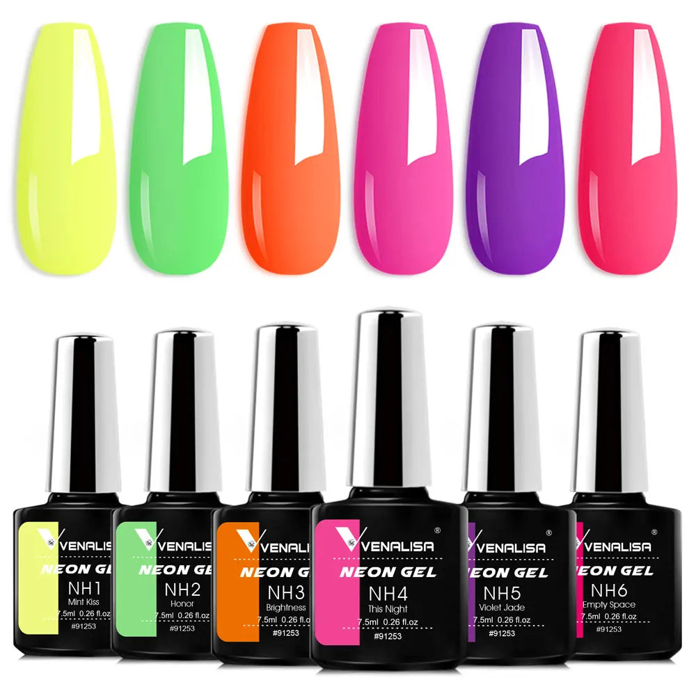 Venalisa HEMA-Free Gel Polish Kit – Autumn Color Collection