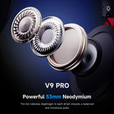 MCHOSE V9 Pro Electronic Sports Headset Three Mode Game USB Wireless 7.1 Channel Surround Sound Portable Headset with Microphone