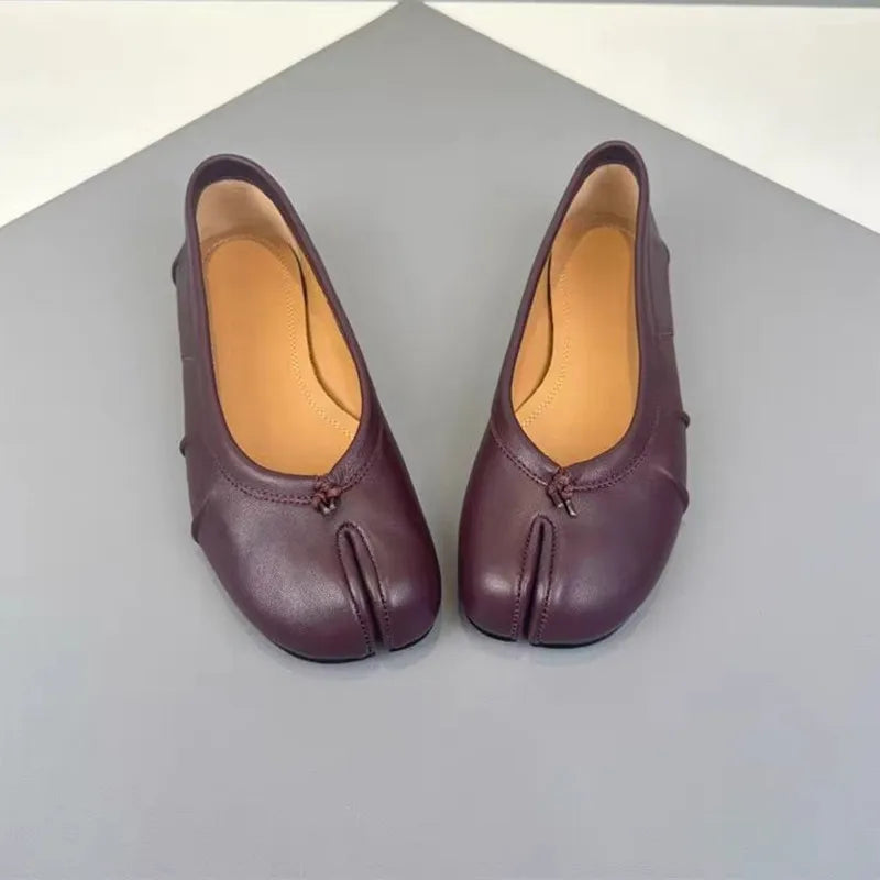 Split Toe Ballet Flats | Tabi Loafers for Women