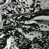 Women’s Knit Animal Print 2-Piece Set - Wide Leg Pants & Sweater