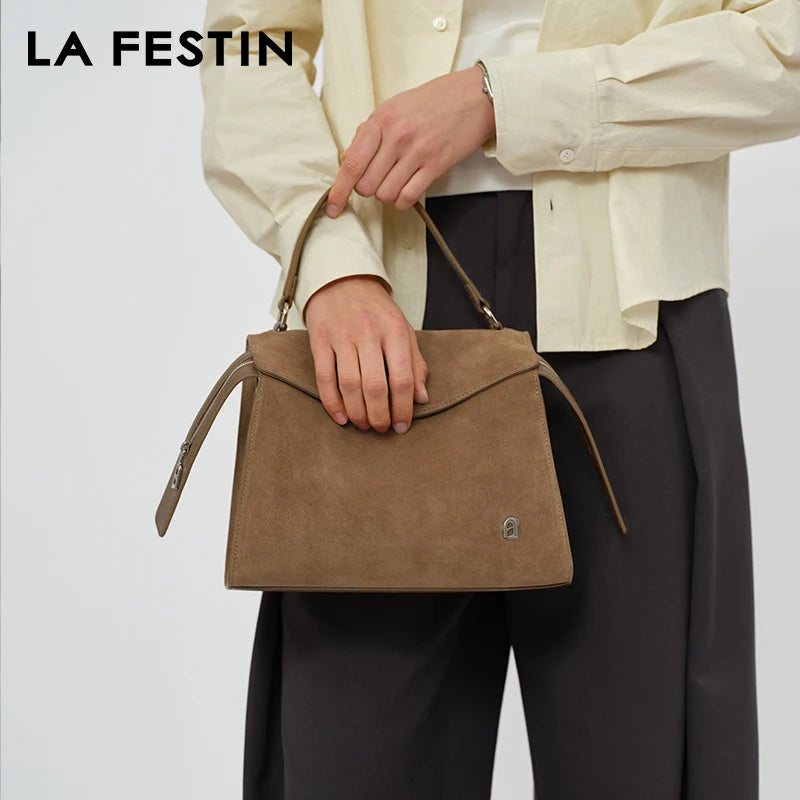 LA FESTIN Original Brand Shoulder Bag 2025 New Handbag Women Casual Tote Bags Fashion Crossbody Bag Spring and Summer Bag