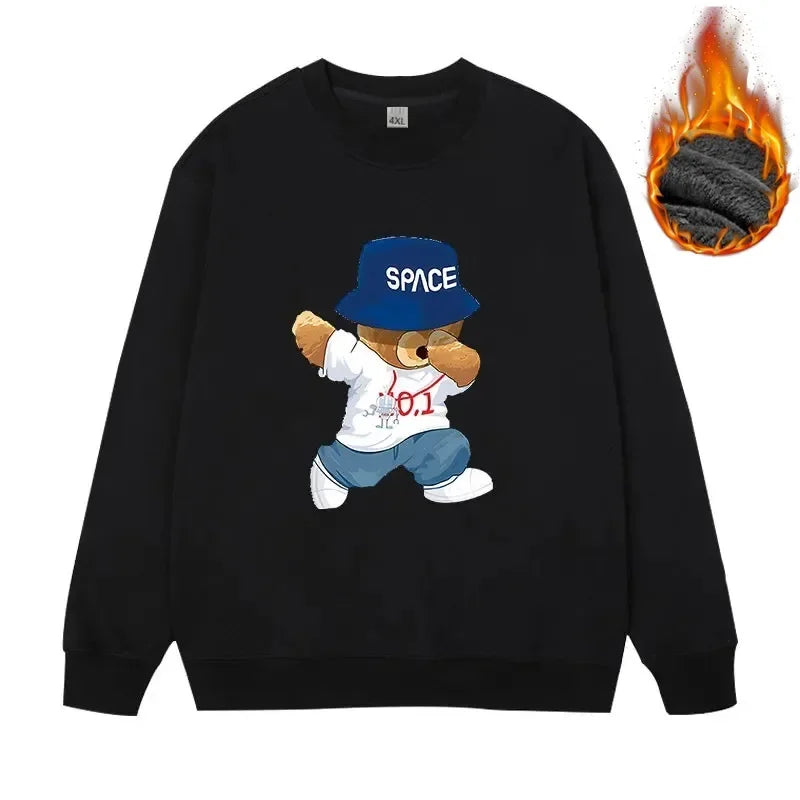 Men's Plus Size Fleece Sweatshirt XL–7XL