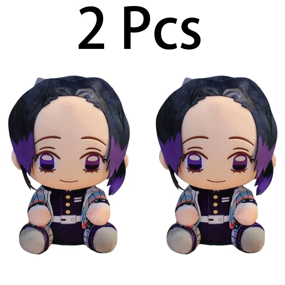 20cm Hot Japan Demon Slayer Plush Dolls Lovely Anime Kimetsu No Yaiba Kamado Tanjirou Nezuko Zenitsu Kyoujurou Toys Kids Gifts