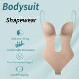 Deep V-Neck Body Shaper