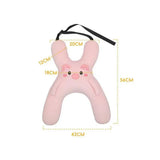 Car Seat Safety Neck Pillow Cute Children's Headrest Lumbar Support Anti Pinch Neck Cute Cartoon Sleeping Pillow