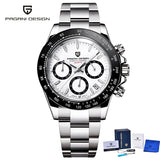 2026 New PAGANI DESIGN Rose Gold Chronograph Men's Watches Luxury Quartz Watch For Men Automatic Date Stainless steel Wristwatch