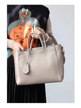 Luxury Women Handbag 100% Real Cow Leather Temperament Single Shoulder Messenger Bag Stuitable For Commuting