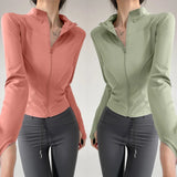 Quick-Dry Performance Yoga Jacket
