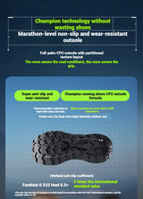 Xtep Men's Hiking Shoes 2025 Summer Anti-slip Wear-resistant Wrapping Shock-absorbing Lightweight Outdoor Sneakers 875319170005