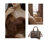 FOXER Vintage 2026 Women's Shoulder Handbag Fashion Large Pillow Bag Female Crossbody Bag for Daily & Commute Use