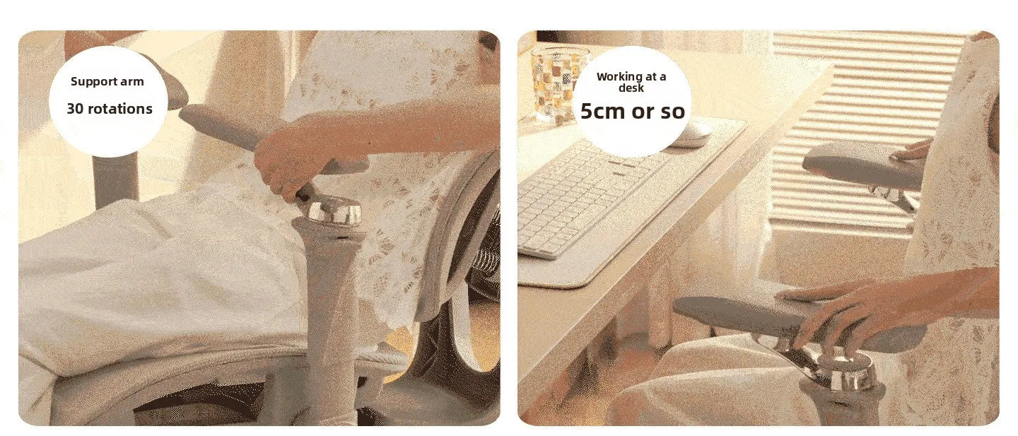 Ergonomic Gaming Chair with 6D Armrest & Lumbar Support