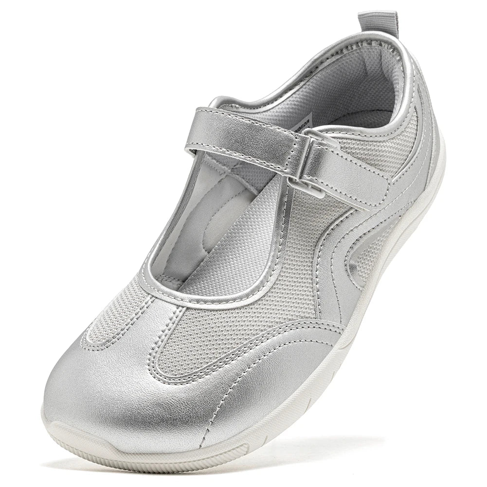 HOBIBEAR Women Wide-Toe Ballet Flats | Zero-Drop Barefoot