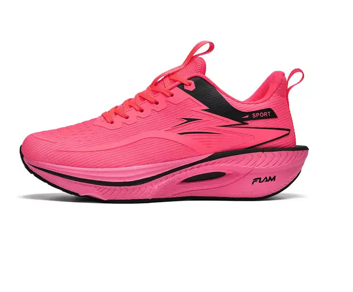 Marathon Running Shoes — Carbon Board, Air Cushion, Breathable & Lightweight Sneakers for Men & Women