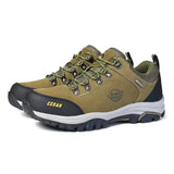 MERRTO Cowhide Outdoor Men Hiking Shoes Trekking Hunting women Tourism Mountain Breathable Climbing Sneakers Tactical boots