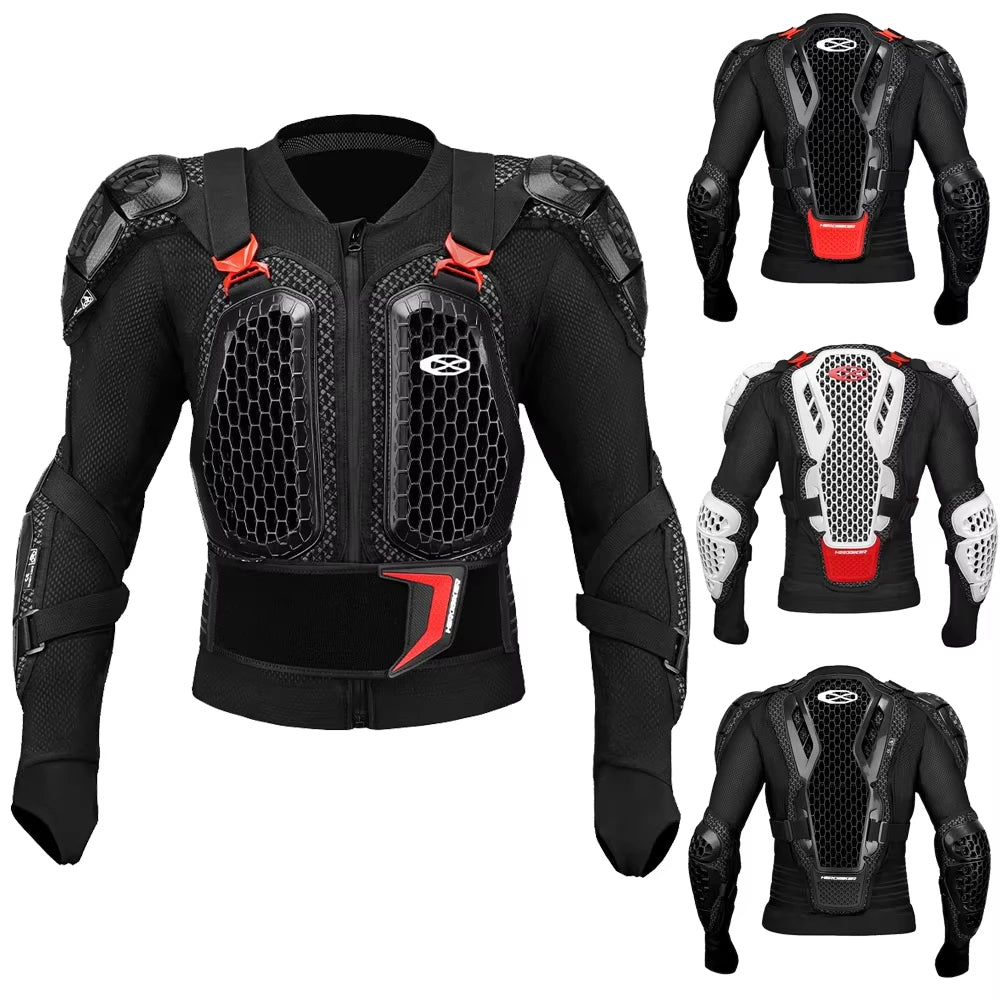 Off-Road Motorcycle Armor Jacket & Pants Set