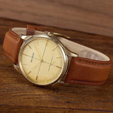 Baltany S4092 38.5mm Dress Watchse Man Leather Straps Crosshair Dial Small Seconds Hand-Winding Mechanical luxury Wristwatches