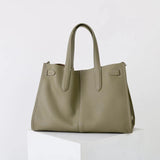 Luxury Brand Silver Buckle Women Bags Genuine Leather Handbags Women Shoulder Bags Cowhide Autumn Winter New Square Women Totes