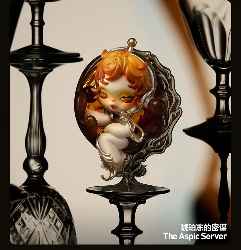 POP MART SKULLPANDA The Feast Begins Series Mystery Box Genuine Blind Box Guess Toys gift Ornament Figurines Home Decor Desktop