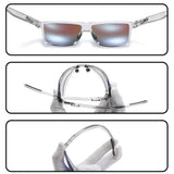 KDEAM Oversized Men's Sunglasses Polarized TR90 Big Size Sun Glasses Width 160mm Protective Case Included KD0737 MAX