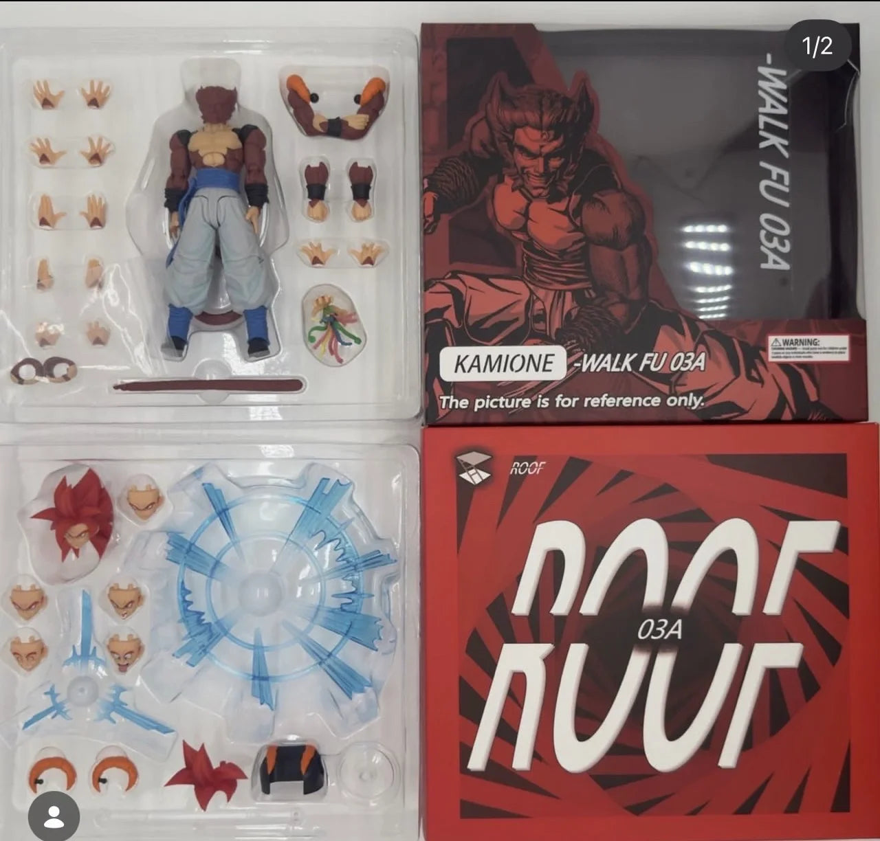NEW KAMIONE 03AB Action Figure SSJ4 Gogeta Dragon Ball GT 3.0 Figures Super Saiyan 4 Gogeta Anime Figurine Collection Model