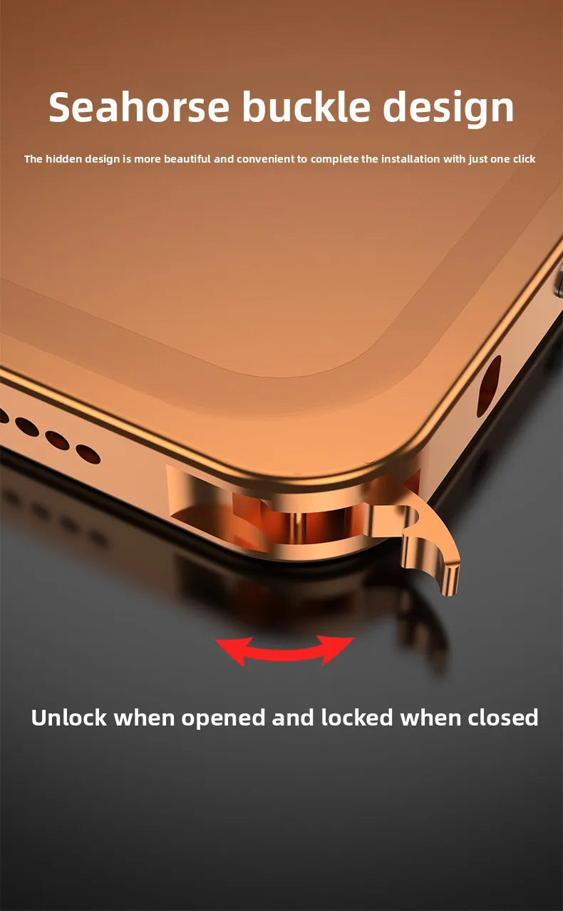 CNC Alloy Bumper Case with Lens Protection