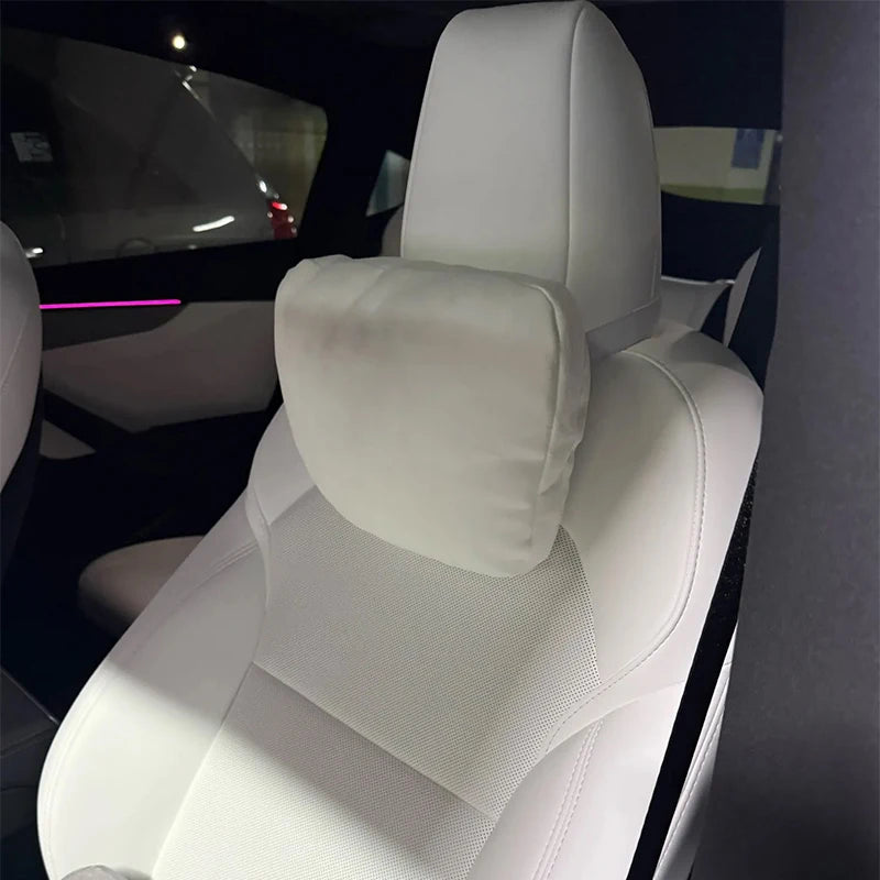 Car Headrest And Waist Pillow for Tesla Model Y Juniper Tesla Model 3 Highland Model S Interior Accessories 2019-2026 Standard