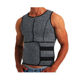 Men Body Shaper Waist Trainer Sauna Suit Sweat Vest Slimming Underwear Weight Loss Shirt Fat Burner Workout Tank Tops Shapewear