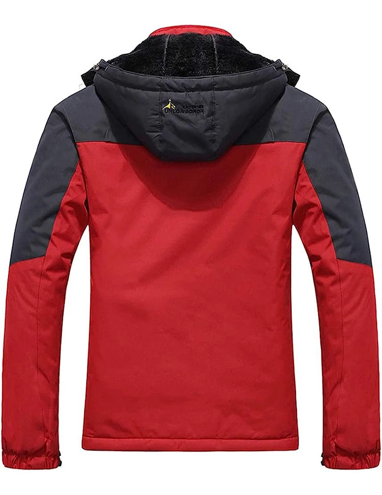 Men's Fleece-Lined Winter Parka | Waterproof Outdoor Jacket