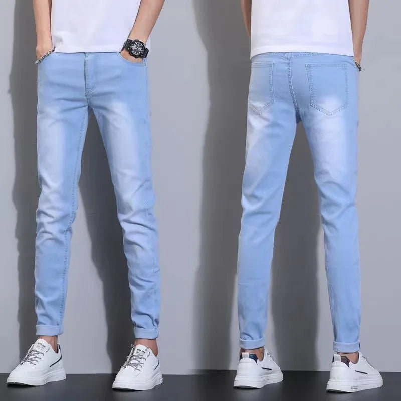 Men's Slim Fit Skinny Stretch Denim Jeans