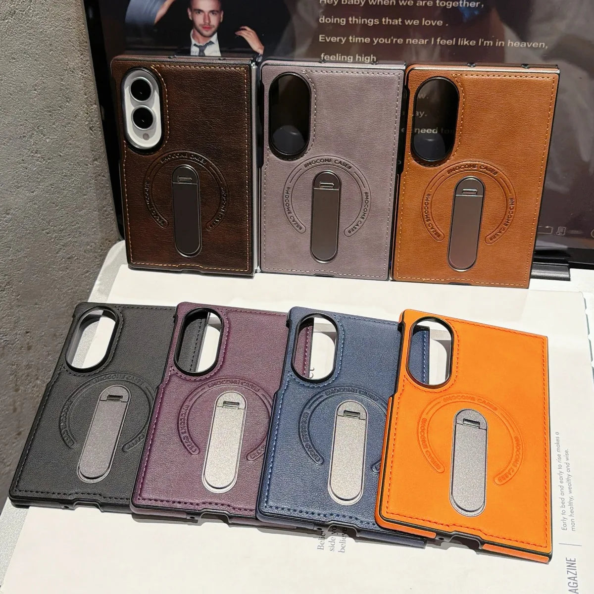 Samsung Galaxy Z Fold Case with 360° Magnetic Stand