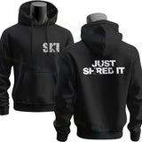 Men's Ski & Snowboard Graphic Hoodie for Fall and Winter