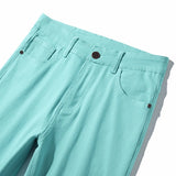 Men's Elastic Colorful Straight-Fit Jeans | Spring Autumn