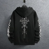 Men's Printed Pullover Hoodie