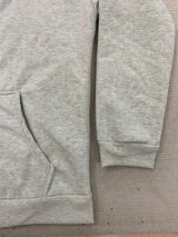 Men’s Grey Leopard Print Zip-Up Hoodie