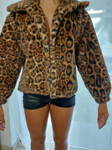 Leopard Print Casual Cardigan