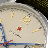 TOPHILL Classic Aviator 40mm Chronograph 1963 Mechanical Wristwatch ST1901 Watch For Men Sapphire Glass BGW9 TL025G