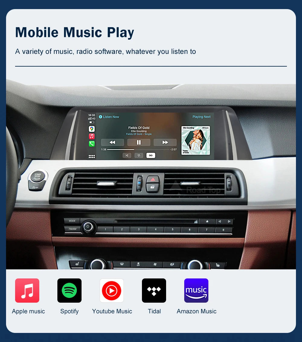 10.25" 1920×720 Touchscreen for BMW 5 Series F10/F11